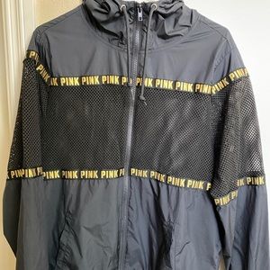 VS 90’s Black PINK Windbreaker Jacket.